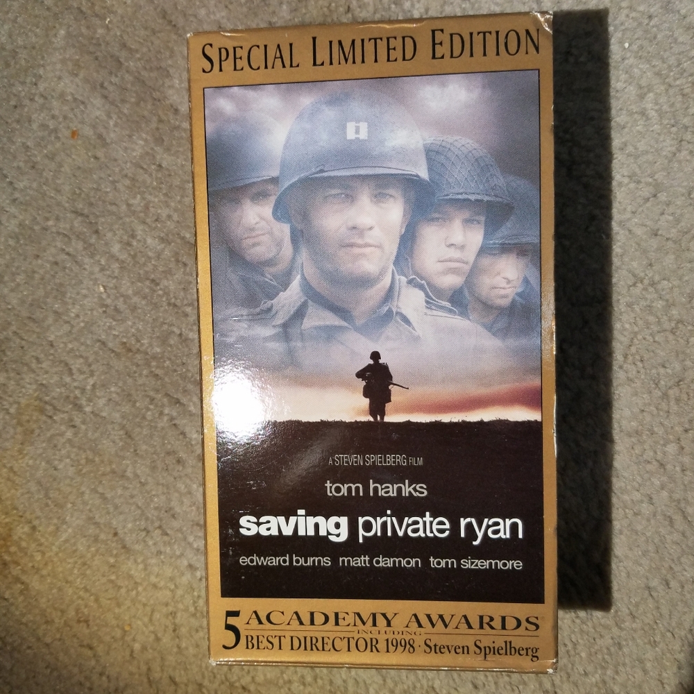 Saving Private Ryan Special Limited Edition VHS - Tom Hanks